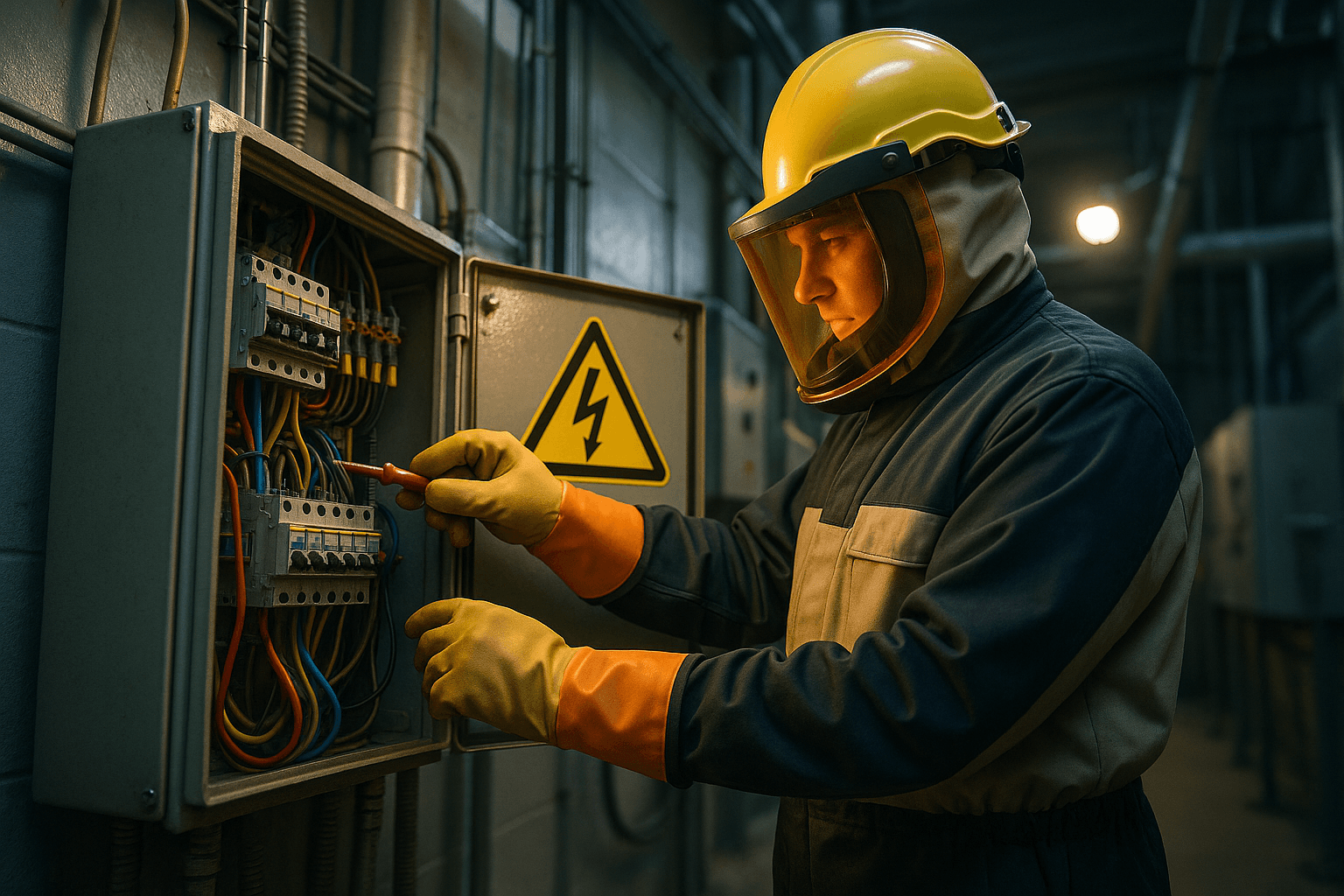 Persönliche Schutzausrüstung elektro