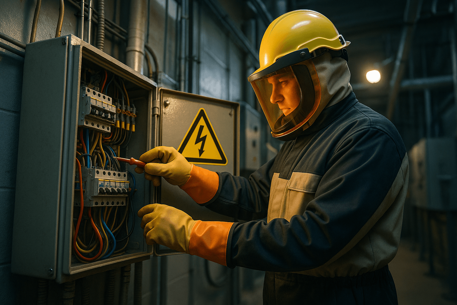 Persönliche Schutzausrüstung Elektro